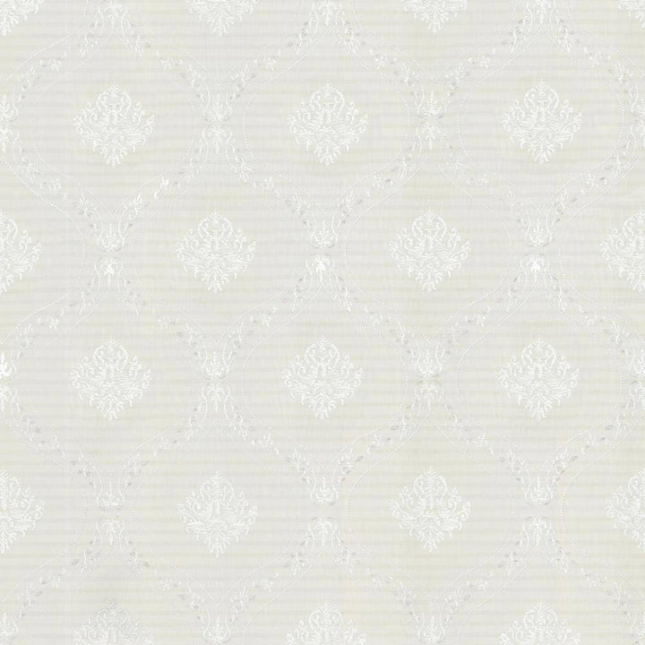 Protege Snow by Kasmir Fabric 5077 CHINA Not Tested H: 11 4/8 inches, V:13 4/8 inches 110 - Fabric Carolina - Kasmir