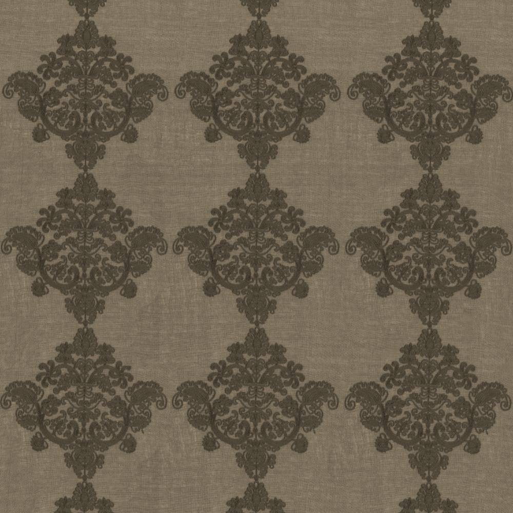 Provence Gray by Kasmir Fabric 1444 100% Polyester
Embroidery
100% Polyester
 CHINA </p><p>Repeat: Horizontal: 11 6/8 inches and Vertical: 9 7/8 inches 95 - 110 - Fabric Carolina -