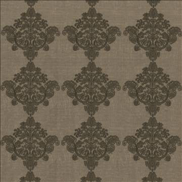 Provence Gray by Kasmir Fabric 1444 100% Polyester Embroidery Contents 100% Polyester CHINA - H: 11 6/8 inches, V: 9 7/8 inches 109 - 110 - Fabric Carolina - Kasmir