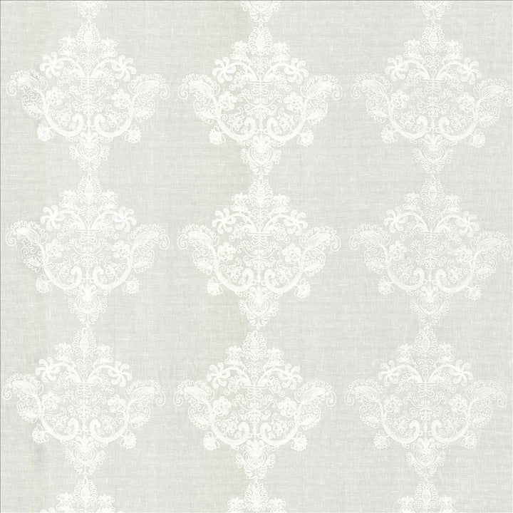 Provence Ivory by Kasmir Fabric 1444 100% Polyester
Embroidery
100% Polyester
 CHINA Horizontal: 11 6/8 inches and Vertical: 9 7/8 inches 95 - Fabric Carolina -