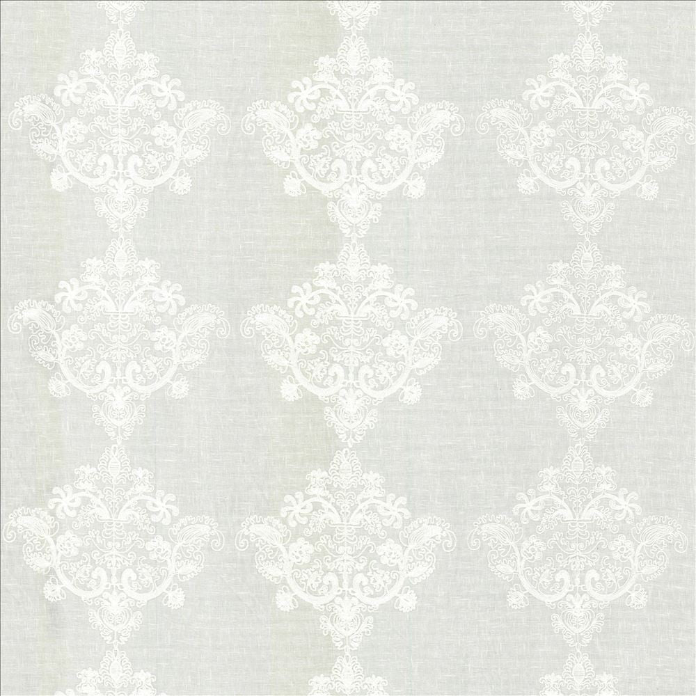 Provence Ivory  by Kasmir Fabric See sample 100% Polyester
Embroidery
100% Polyester
 CHINA  </p><p>Repeat: Horizontal: 11 6/8 inches and Vertical: 9 7/8 inches 95  - Fabric Carolina -