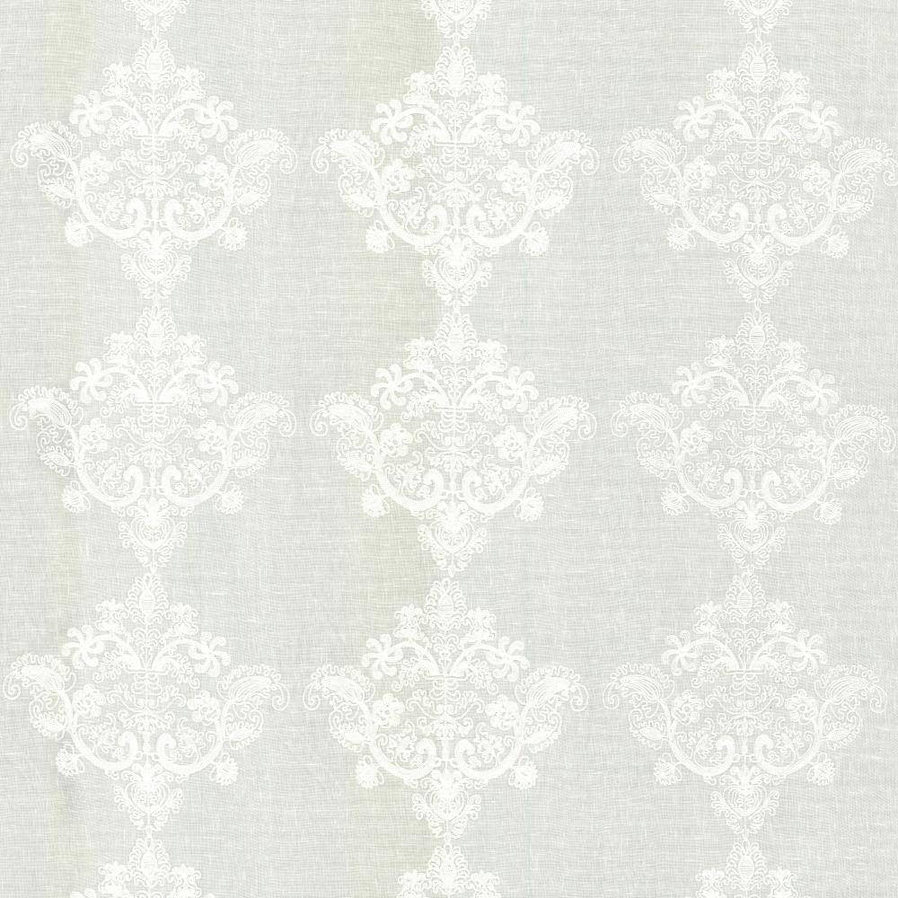 Provence Ivory by Kasmir Fabric 1444 CHINA H: 11 6/8 inches, V:9 7/8 inches 109 - 110 - Fabric Carolina - Kasmir