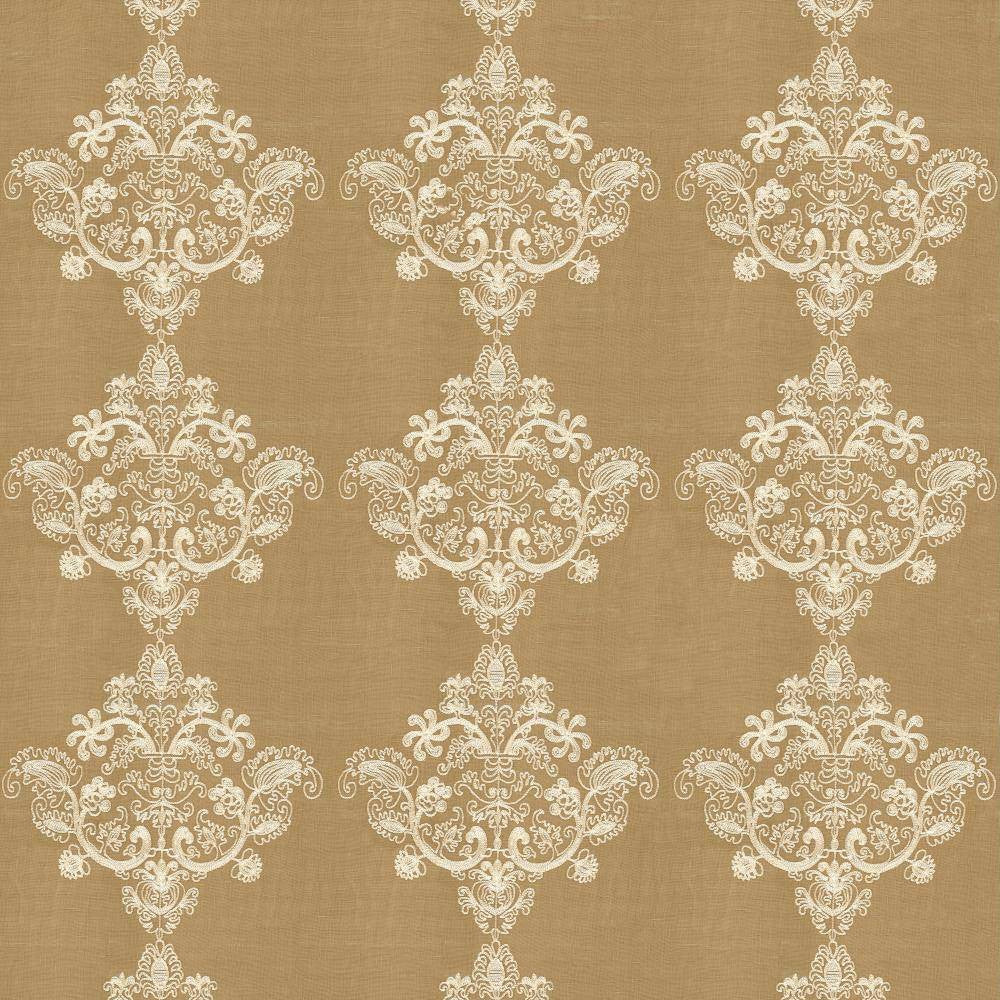 Provence Straw by Kasmir Fabric 1444 CHINA H: 11 6/8 inches, V:9 7/8 inches 109 - 110 - Fabric Carolina - Kasmir
