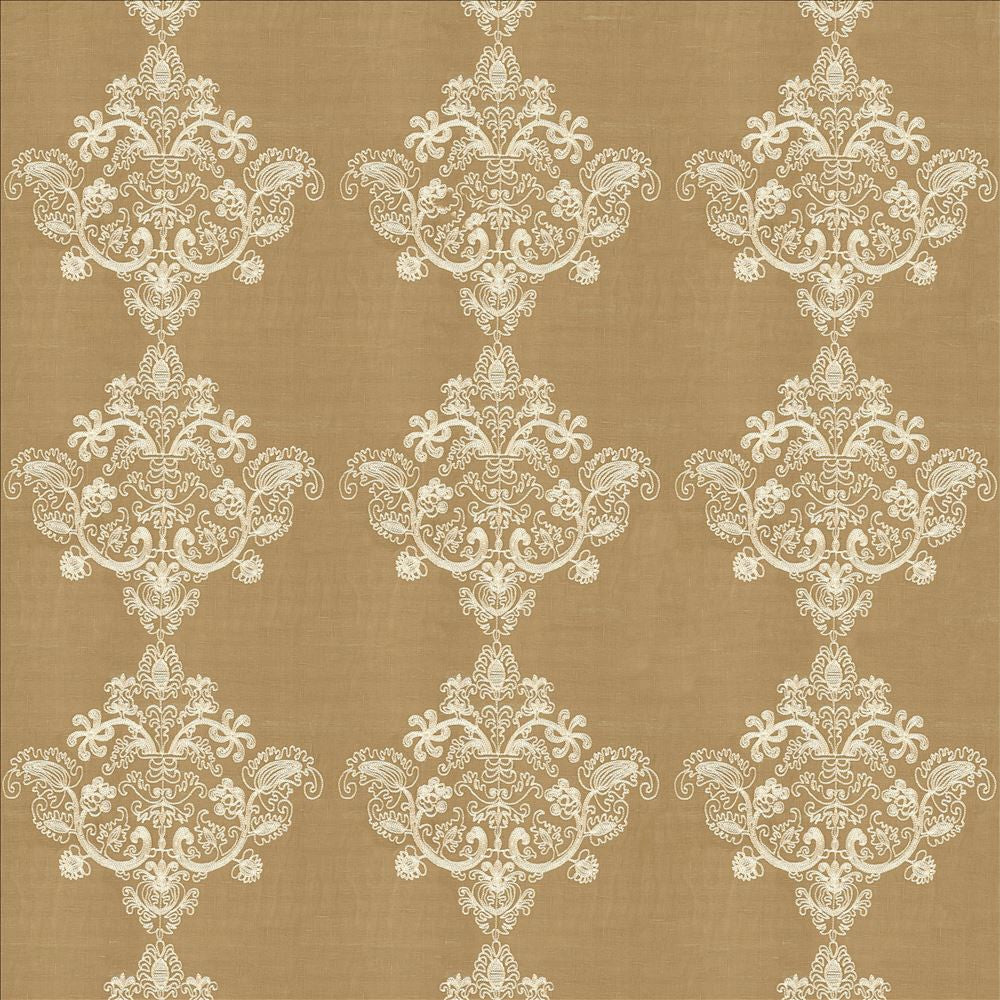 Provence Straw by Kasmir Fabric 1444 100% Polyester
Embroidery
100% Polyester
 CHINA </p><p>Repeat: Horizontal: 11 6/8 inches and Vertical: 9 7/8 inches 95 - 110 - Fabric Carolina -