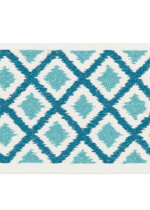 Carnival Braid Aqua by Baker Lifestyle Trim