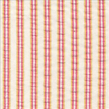 Pucker Up Stripe Shocking Pink by Kasmir Fabric 1400 100% Cotton CHINA 15,000 Wyzenbeek Double Rubs H: 4/8 inches, V: N/A 54 - 55 - Fabric Carolina - Kasmir