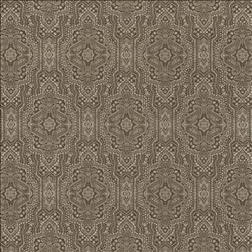 Purana Paisley Slate by Kasmir Fabric 5113 100% Cotton USA 15,000 Wyzenbeek Double Rubs H: 13 4/8 inches, V: 25 2/8 inches 54 - Fabric Carolina - Kasmir