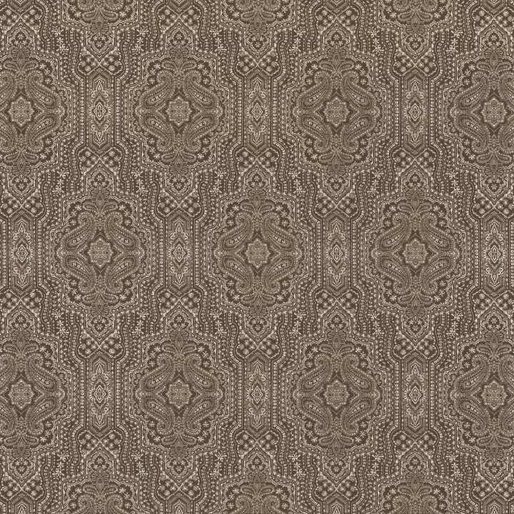 Purana Paisley Slate by Kasmir Fabric 5113 100% Cotton
 USA </p><p>Repeat: Horizontal: 13 4/8 inches and Vertical: 25 2/8 inches 54 - Fabric Carolina -
