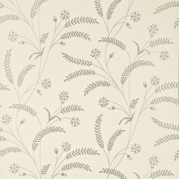Scampston Trail Silver by Baker Lifestyle Wallcovering