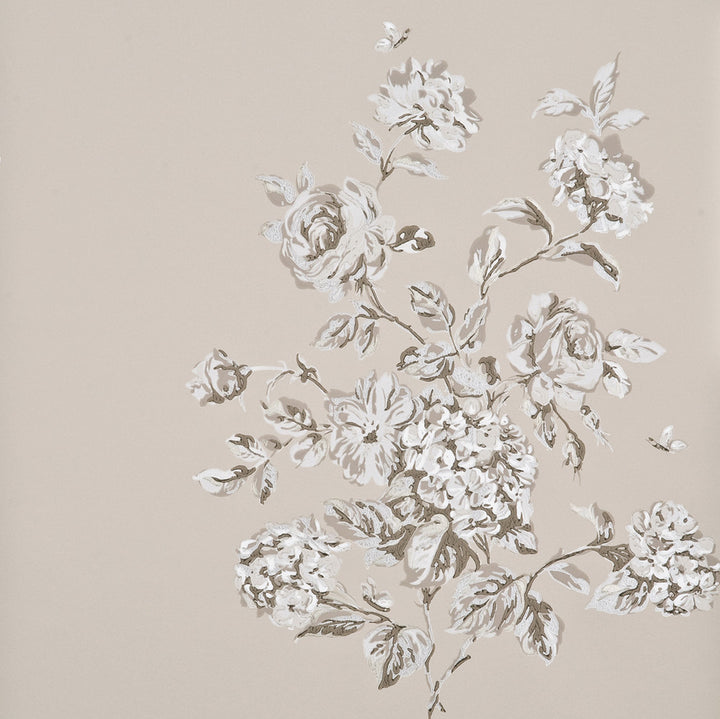 Mottisfont Ivory/Stone by Baker Lifestyle Wallcovering