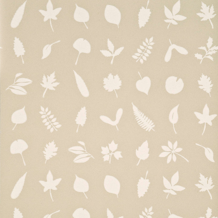 Tumbling Leaves Linen by Baker Lifestyle Wallcovering