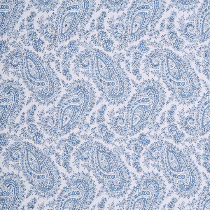 Kathak Paisley Delft/Indigo by Baker Lifestyle Wallcovering