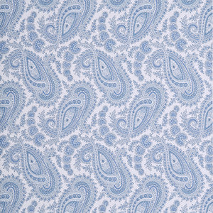 Kathak Paisley Delft/Indigo by Baker Lifestyle Wallcovering
