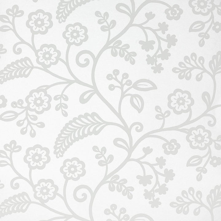 Denbury Silver by Baker Lifestyle Wallcovering