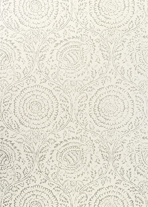 Kamala Silver by Baker Lifestyle Wallcovering