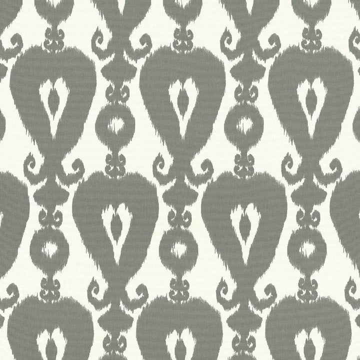 Qajar Silver by Kasmir Fabric 1416 100% Cotton USA 9,000 Wyzenbeek Double Rubs Horizontal: 13 4/8 inches and Vertical: 27 inches 54 - Fabric Carolina -