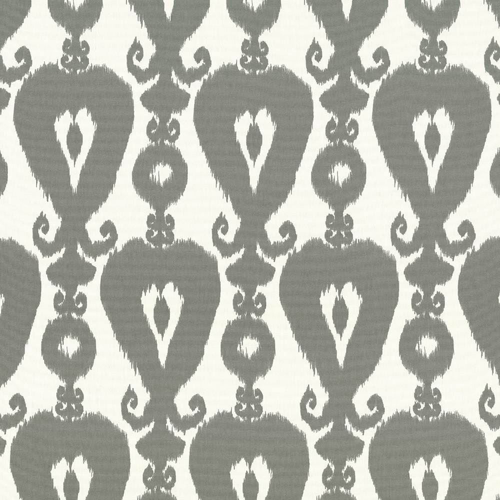 Qajar Silver by Kasmir Fabric 1416 100% Cotton
 USA </p><p>Repeat: Horizontal: 13 4/8 inches and Vertical: 27 inches 54 - Fabric Carolina -
