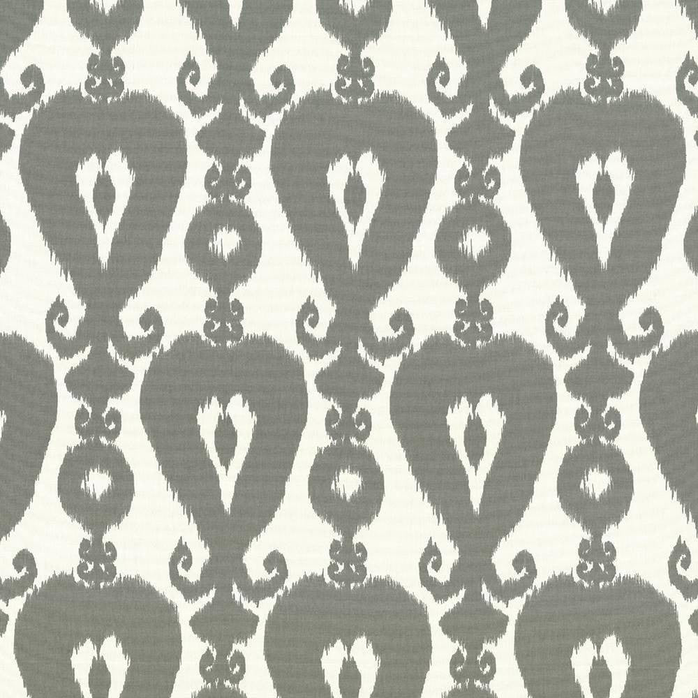 Qajar Silver by Kasmir Fabric 1416 USA 9,000 Wyzenbeek Double Rubs H: 13 4/8 inches, V:27 inches 54 - Fabric Carolina - Kasmir