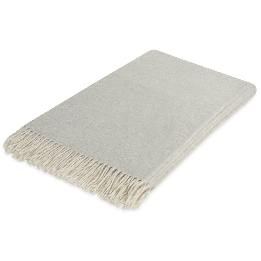 Lusuosso Cashmere Throw QR-10006.PALE GRAY.0 by CuratedKravet CuratedKravet 100% cashmere finished with natural brushing made with thistels. 360 gram/sq meter. Made in Italy. Italy Dry clean only. </p><p>Dimensions: Length 55, Height , Width 70 Cashmere - 100% - Fabric Carolina -