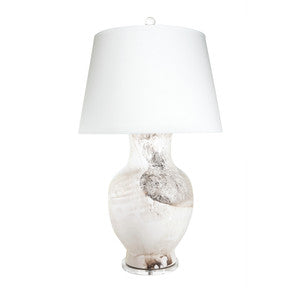 Bianca Table Lamp QR-16193.PALLADIUM.0 by CuratedKravet