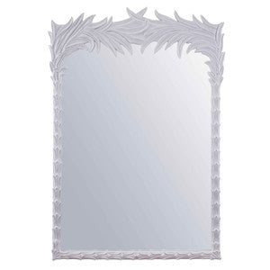 Santa Monica Mirror, White QR-17620.WHITE.0 by CuratedKravet