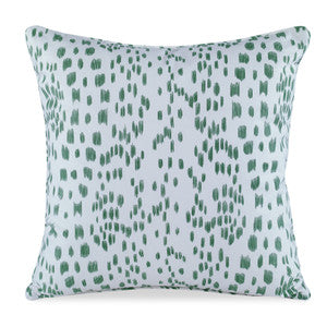 Les Touches Pillow QR-18343.GREEN.0 by CuratedKravet