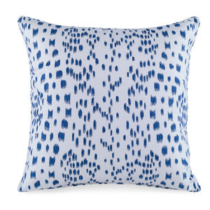 Les Touches Pillow QR-18344.BLUE.0 by CuratedKravet