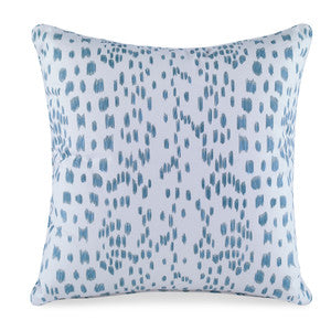 Les Touches Pillow QR-18345.AQUA.0 by CuratedKravet