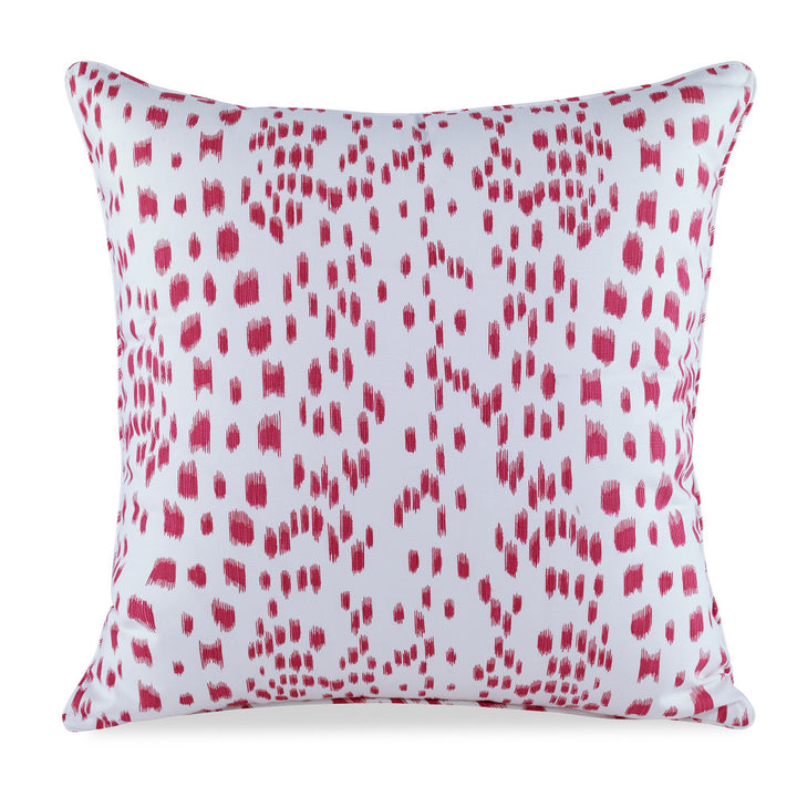 Les Touches Pillow QR-18346.PINK.0 by CuratedKravet CuratedKravet Measures 20"H X 20"L. A decorative accent pillow in Brunschwig & Fils 8012138.7. Made of 100% cotton. Sewn and finished in the USA. Features a self-welt and invisible zipper. Includes a 95/5 feather/down insert. United States DRY CLEAN ONLY. </p><p>Dimensions: Length 20, Height 20, Width Cotton - 100% - Fabric Carolina -