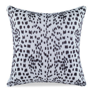 Les Touches Embroidered Pillow QR-18349.ESPRESSO.0 by CuratedKravet