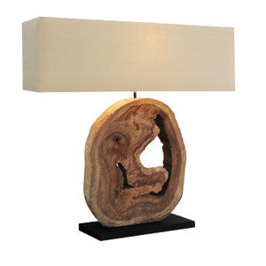 Kerr Table Lamp, Large QR-18750.NATURAL.0 by CuratedKravet