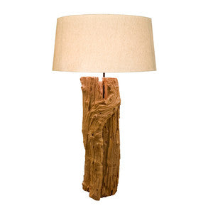Diego Table Lamp QR-18753.BLEACHED.0 by CuratedKravet