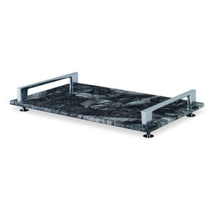 Rio Claro Tray, Small B/W QR-18772.BLACKWHITE.0 by CuratedKravet