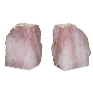 Jacarei Bookends QR-18786.PINKGLD.0 by CuratedKravet