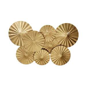 Clarissa Wall Sculpture QR-18789.GOLDLEAF.0 by CuratedKravet