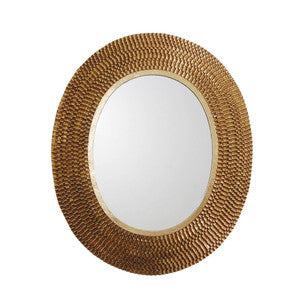 Denmark Mirror QR-18793.GOLDLEAF.0 by CuratedKravet