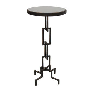 Tess Accent Table QR-18800.BRONZEGLD.0 by CuratedKravet