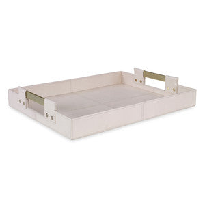 Scout Tray, Large QR-18892.CREAM.0 by CuratedKravet