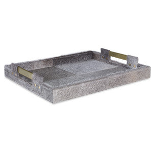 Scout Tray, Large QR-18894.NATGRAY.0 by CuratedKravet