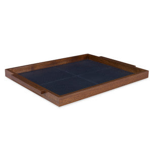 Marcelene Tray QR-18897.DRKNAVY.0 by CuratedKravet