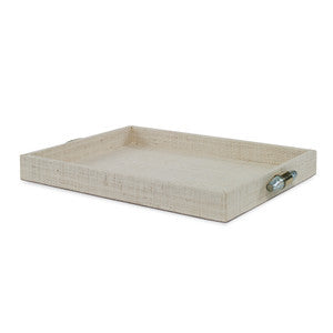 Shorehame Tray, Beige QR-19051.BEIGE.0 by CuratedKravet
