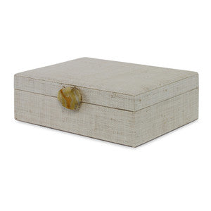 Mercia Box, Natural QR-19058.NATAMBER.0 by CuratedKravet