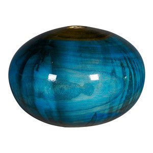 Cassidy Vase, Large Sapphire QR-19063.SAPPHIRE.0 by CuratedKravet