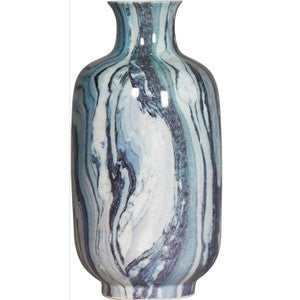 Counter Vase QR-19077.BLUE.0 by CuratedKravet