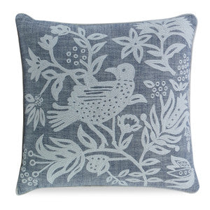 Franklin Pillow QR-19251.OFFWHTGRAY.0 by CuratedKravet