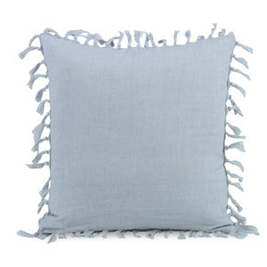 Zoysia Pillow QR-19255.GRAYBLU.0 by CuratedKravet