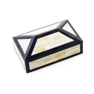 Irene Box QR-20179.IVRYBLK.0 by CuratedKravet
