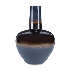 Roehm Vase QR-20217.LAPISGRAY.0 by CuratedKravet