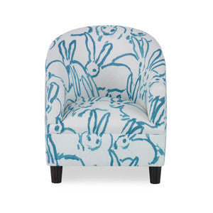 Cassia Kids Chair QR-20263.TURQUOISE.0 by CuratedKravet