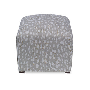 Siobhan Ottoman, Lynx Dot QR-20284.OYSTER.0 by CuratedKravet